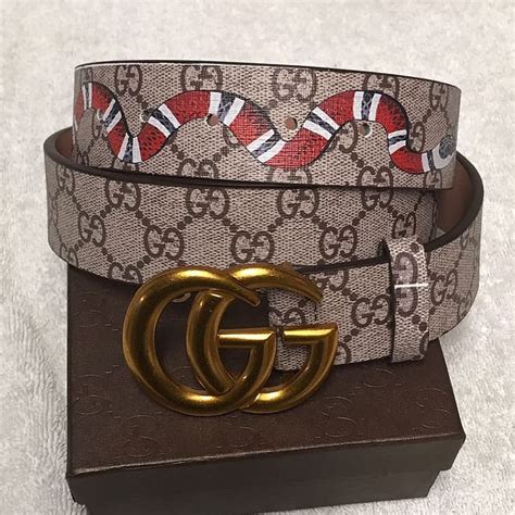 tan gucci belt outfits|snakeskin gucci belt.